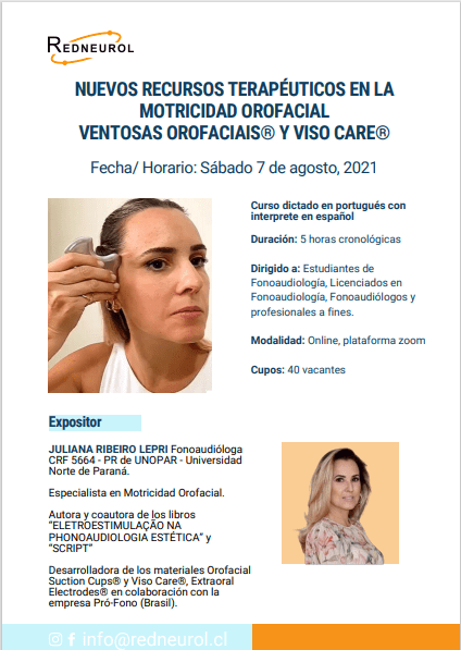 Curso nuevos recursos terapéuticos en la motricidad orofacial