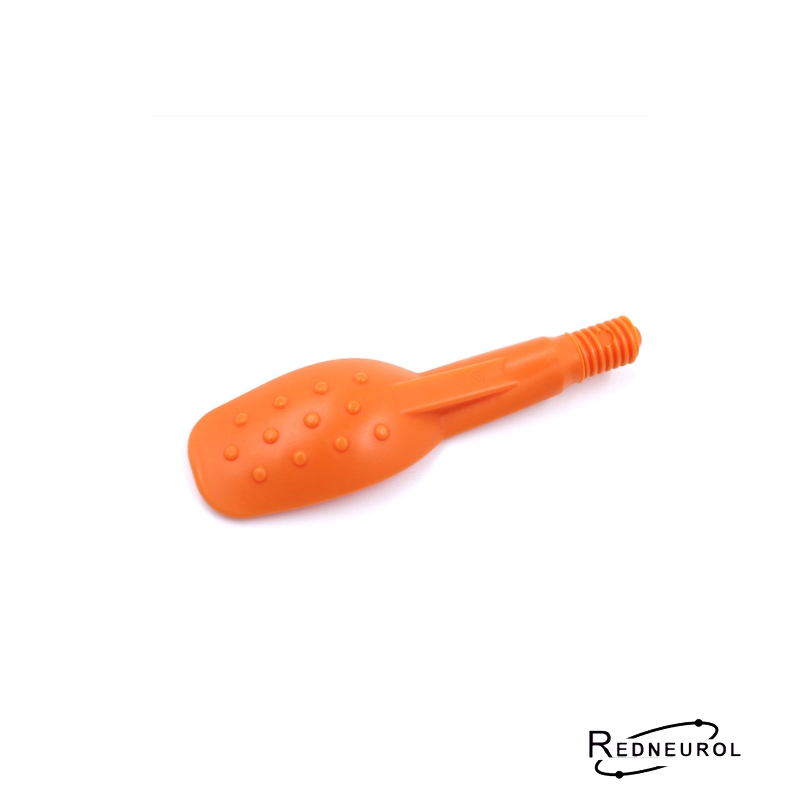 ARKs Textured Spoon Tip Large, Orange, Hard