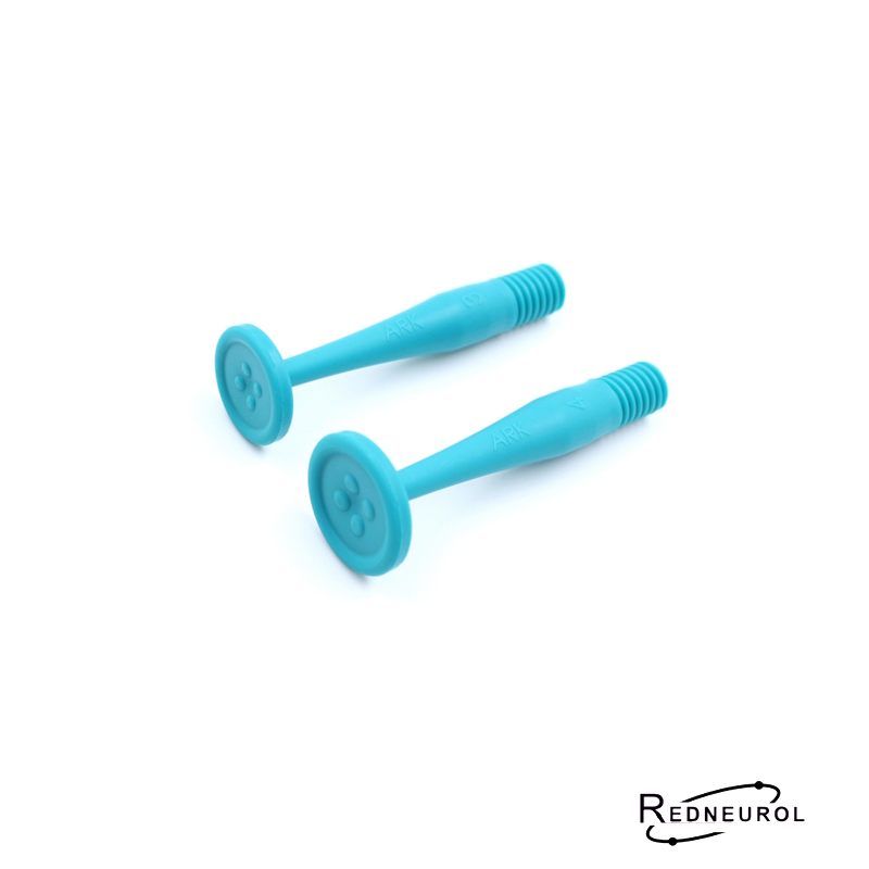 [10100] ARKs Button Tips (2 Pack Largest) Blue