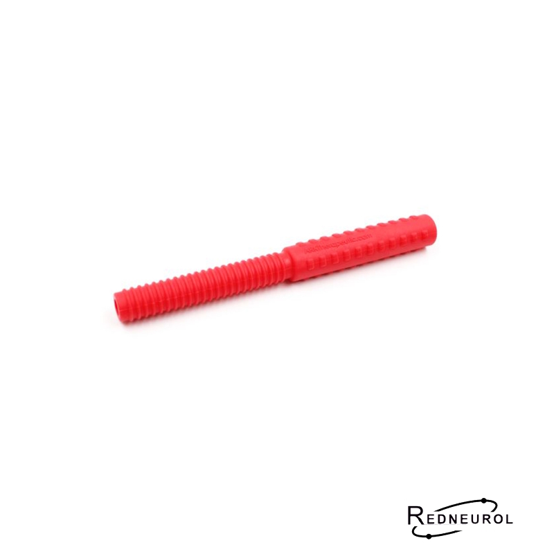 ARKs Textured Bite Tube - Hollow (Red, Standard)