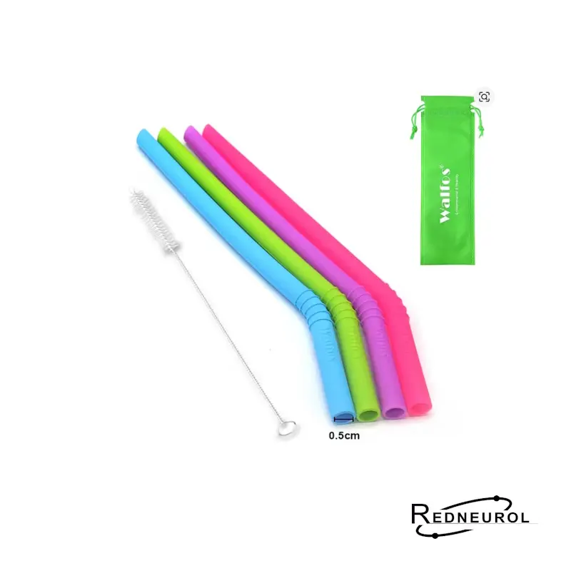 Set Pajillas Siliconas (4P+1 Cepillos)