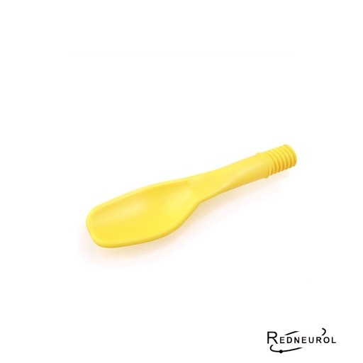 [10084] ARKs Textured Spoon Tip Small, Yellow, Hard