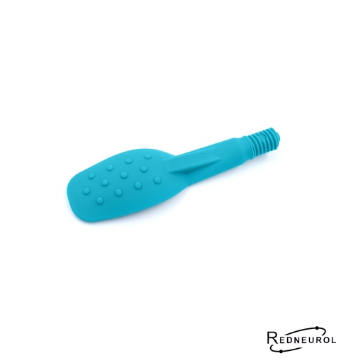 [10087] ARKs Textured Spoon Tip Large, Blue, Soft
