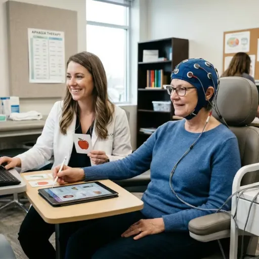 Neuromodulación no invasiva en rehabilitación de personas con afasia: bases y aplicaciones clínicas del tDCS.