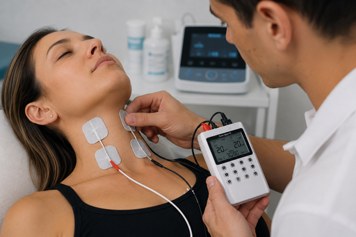 Estimulación eléctrica neuromuscular en el adulto con disfagia